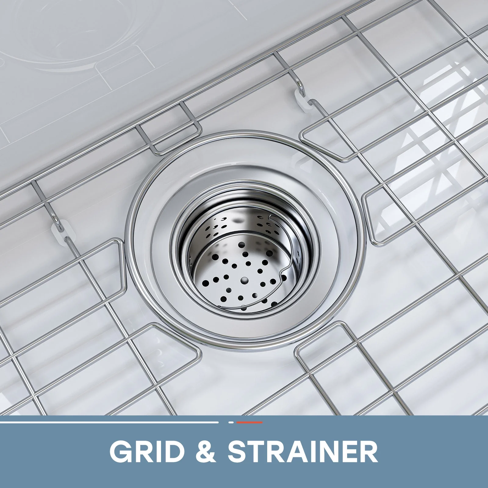 33 Inch Ceramic Overmount Kitchen Sink – Durable & Stylish Design - Image 17