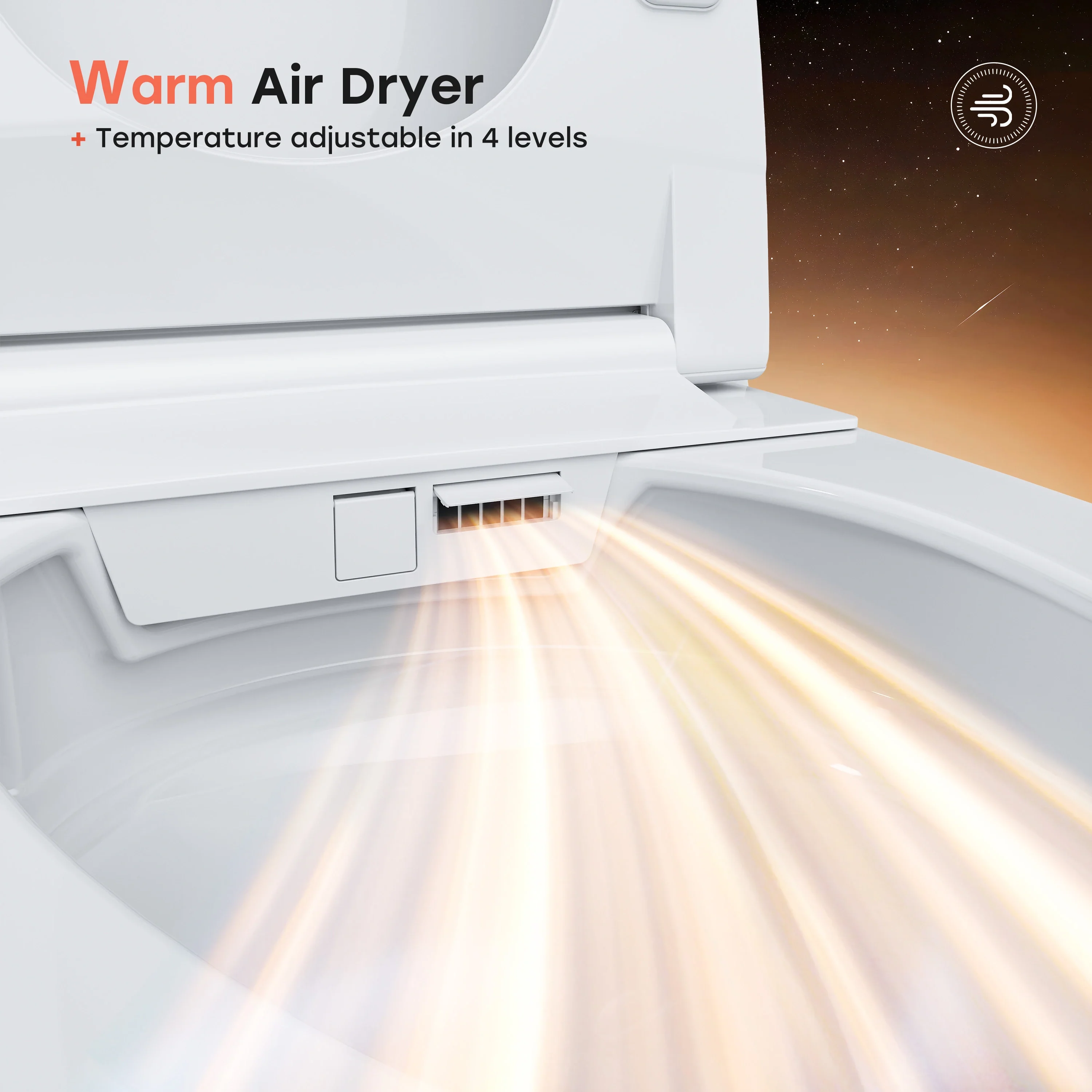 Best Smart Toilet with Built in Bidet and ADA Compliant Model T33 - Image 11