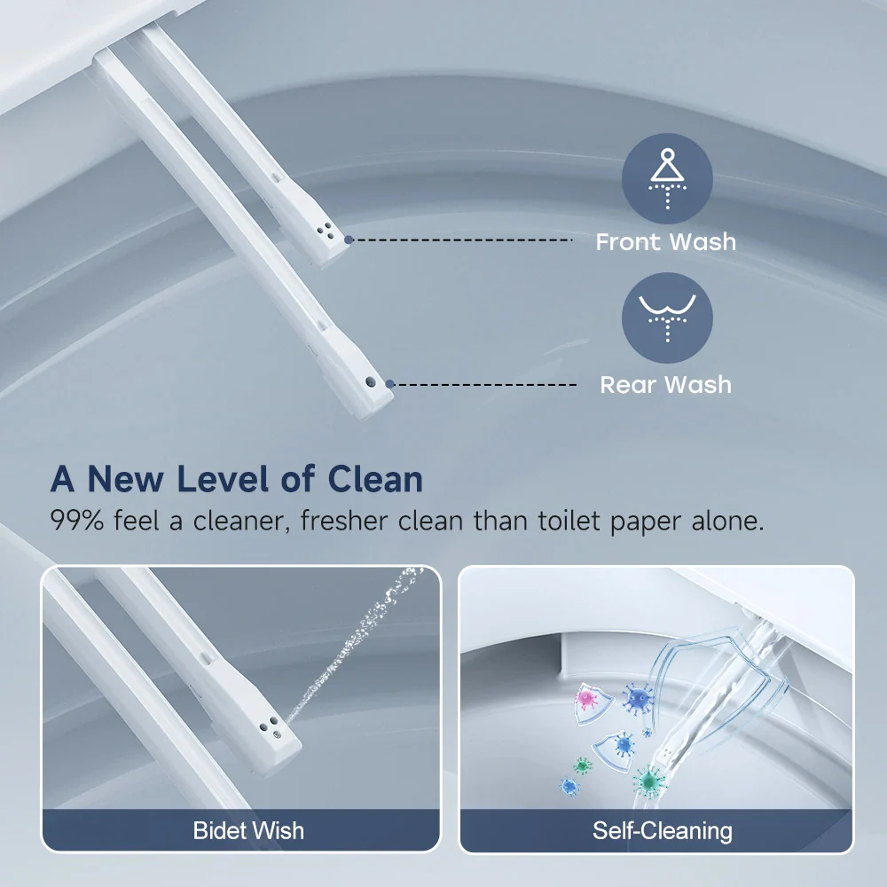 Bidet Toilet with Non electric Seat for 12 Inch Rough in Model T30 - Image 4