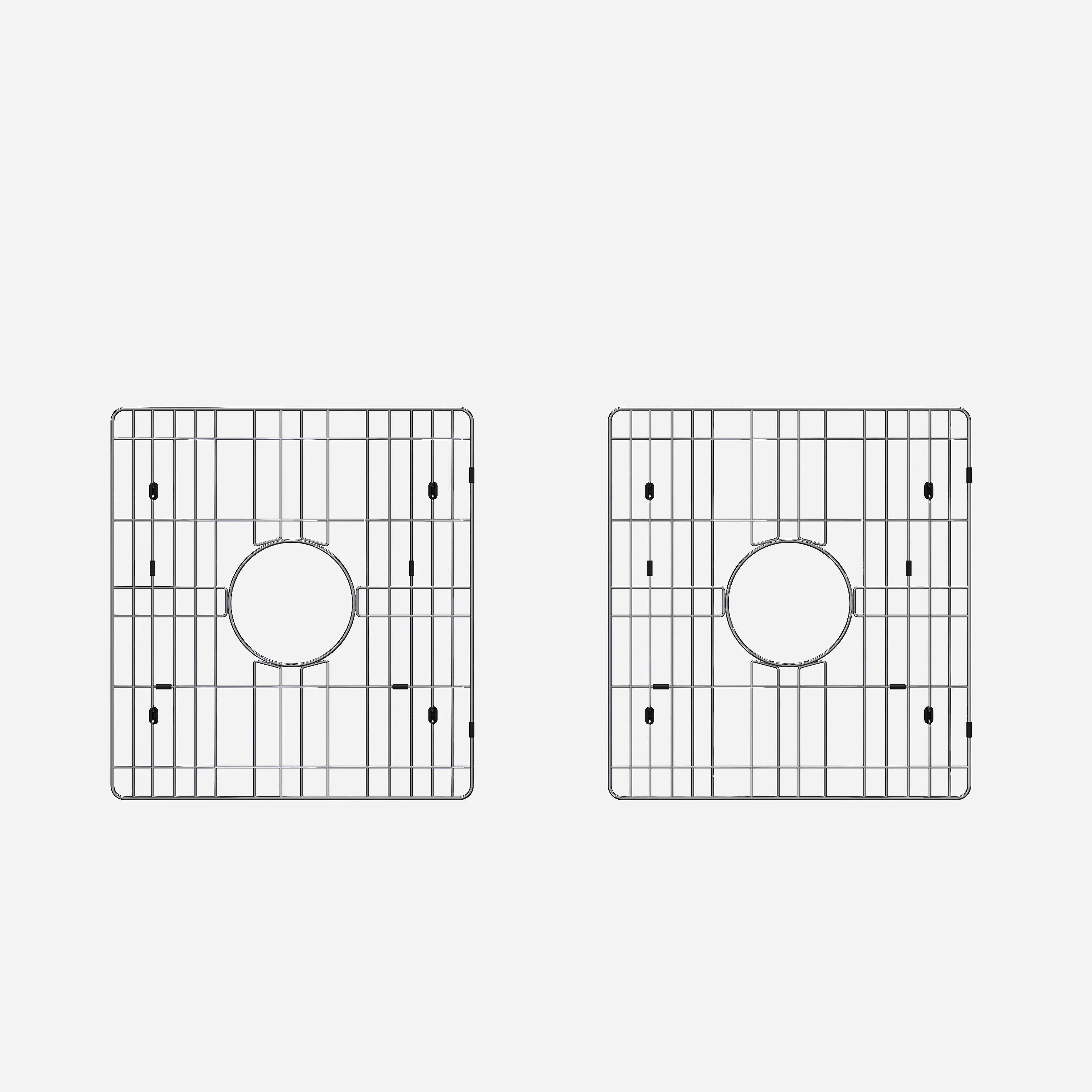 HOROW 33 Inch Farm Kitchen Sink Double Basin Fireclay Model HR-DS3318B - Image 7