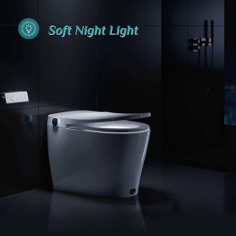 HOROW Best Bidet Toilet Combo Heated Toilet Seat Elongated Model T05 - Image 11