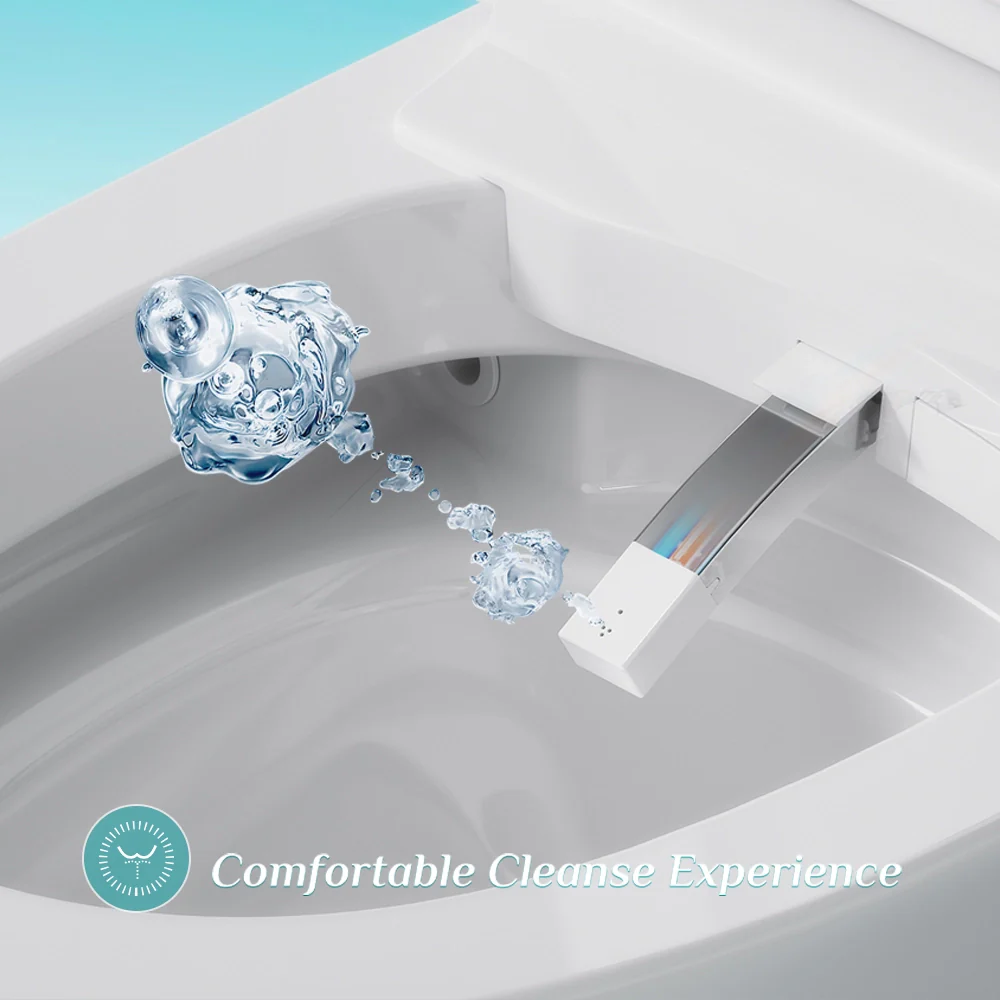 HOROW Best Bidet Toilet Combo Heated Toilet Seat Elongated Model T05 - Image 7