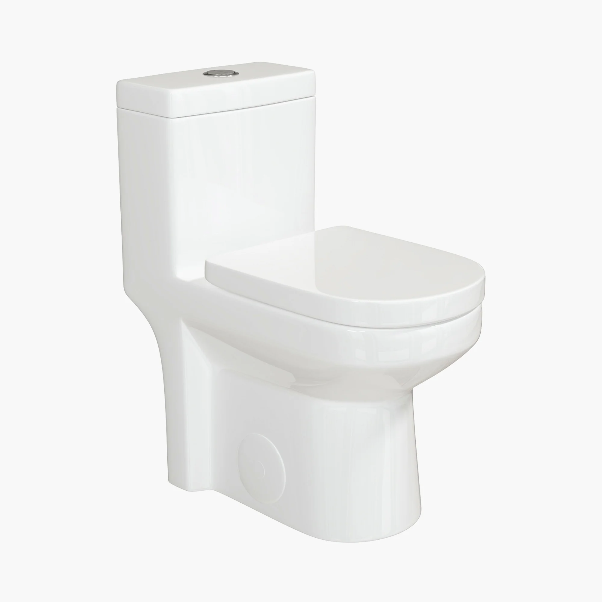 HOROW Compact Toilet For Small Bathroom Dual Flush Toilet Model 8733U - Image 13