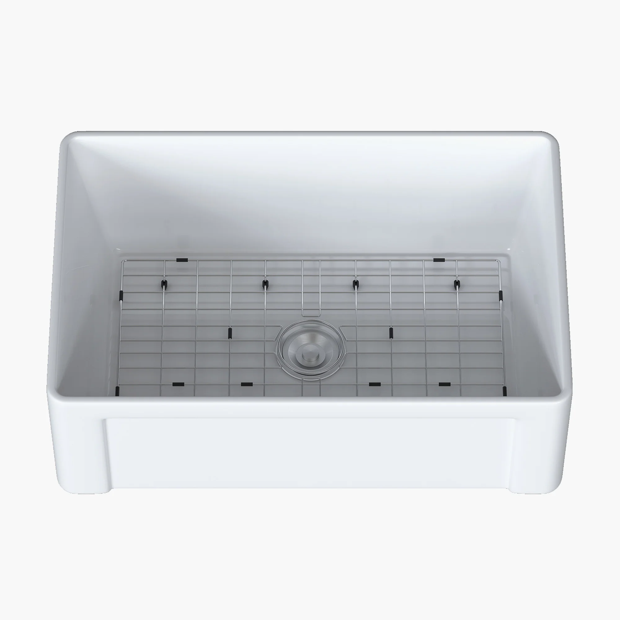 HOROW Farmhouse Kitchen Sink Reversible Single Bowl Model HR-S0185W - Image 4