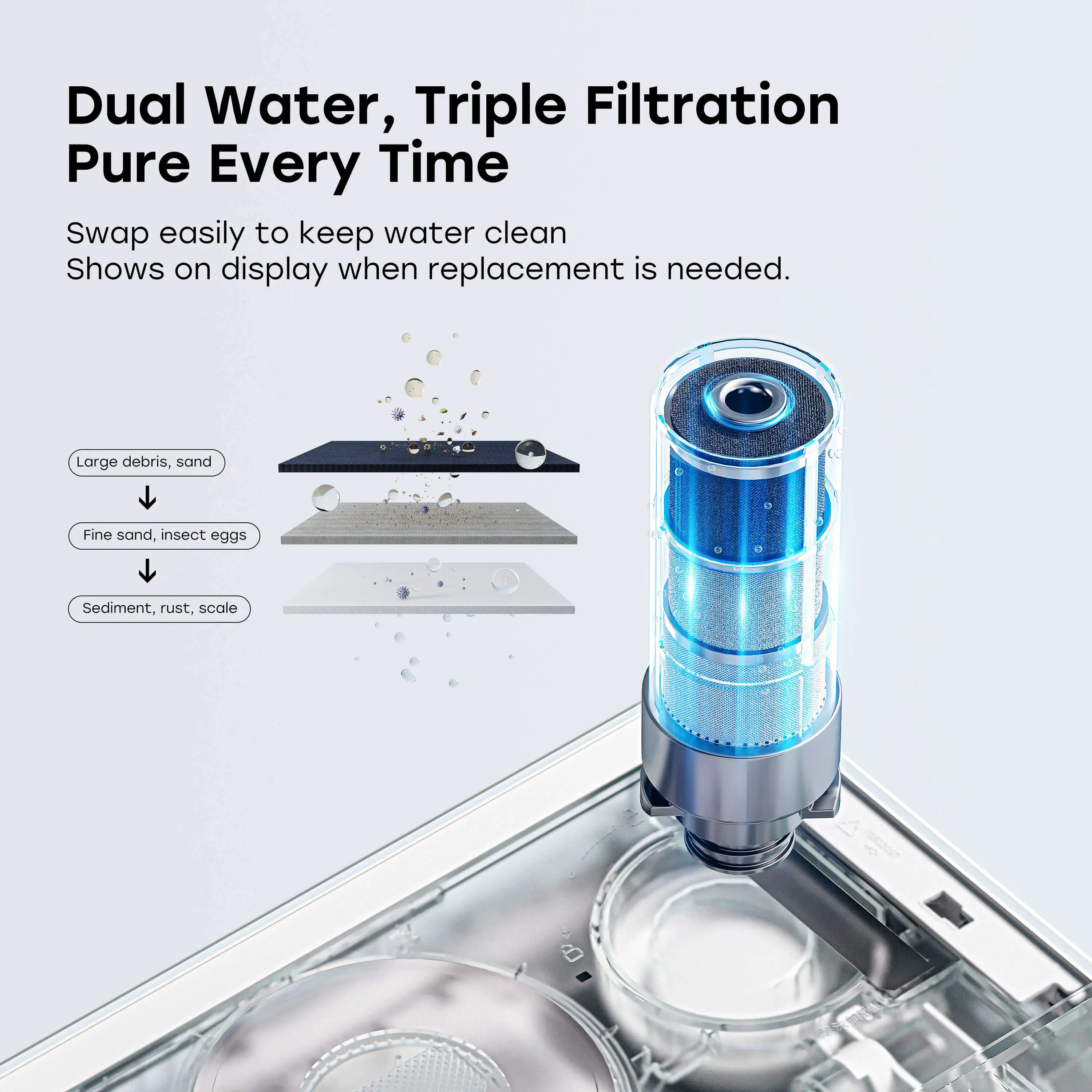 HOROW X70 Smart Toilet with Built-In Tank and Pump – Powerful Flush, Modern Comfort - Image 9